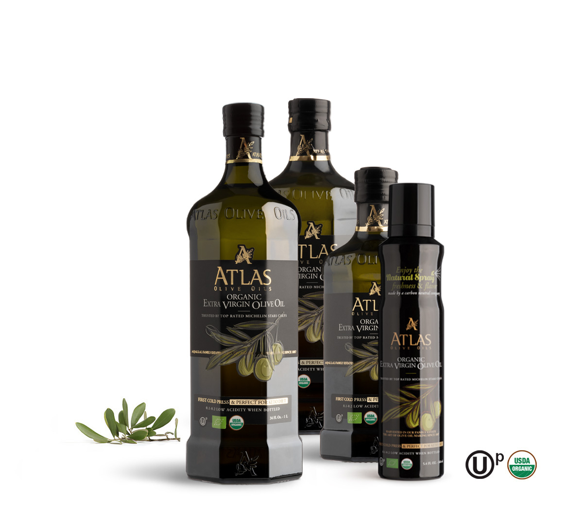 ATLAS Premium Organic Extra Virgin Olive Oil