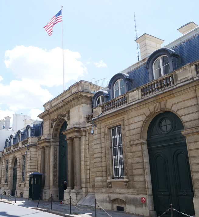 US Embassy in Paris